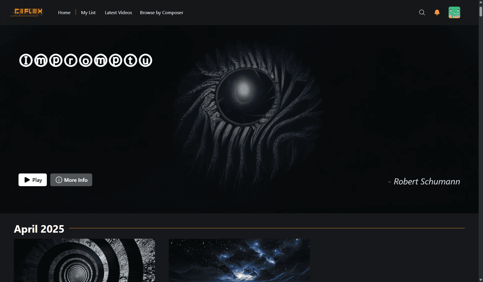 Cyflix screenshot